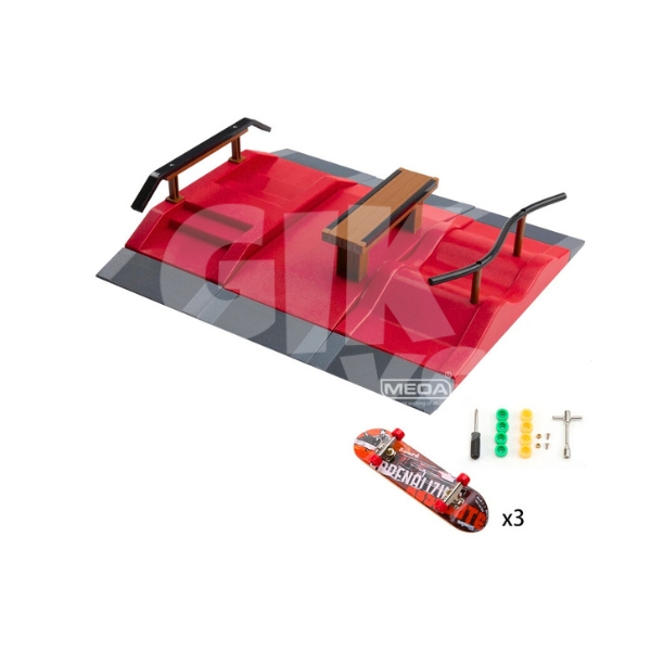 Vettore del fumetto di skateboard per bambini | Vettore Premium